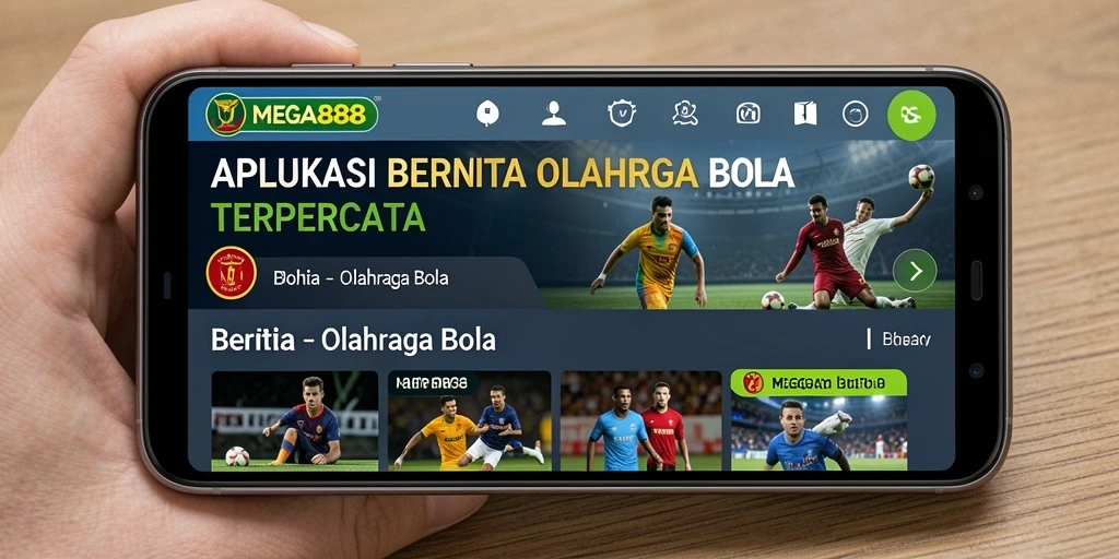 Tampilan antarmuka MEGA888 yang informatif dan mudah digunakan.